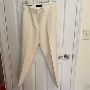 Talbots Cream Ankle Pants
